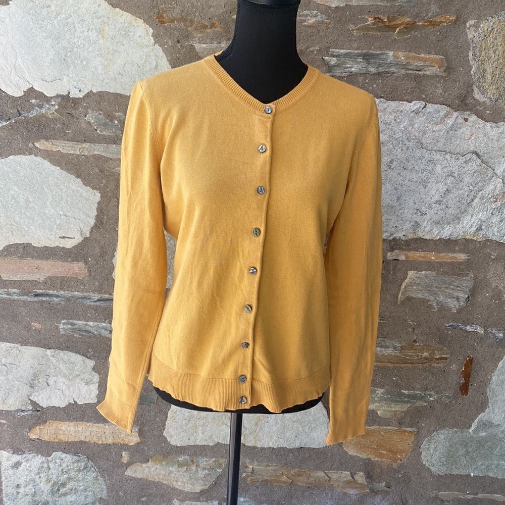 KAREN SCOTT Cardigan Sweater 